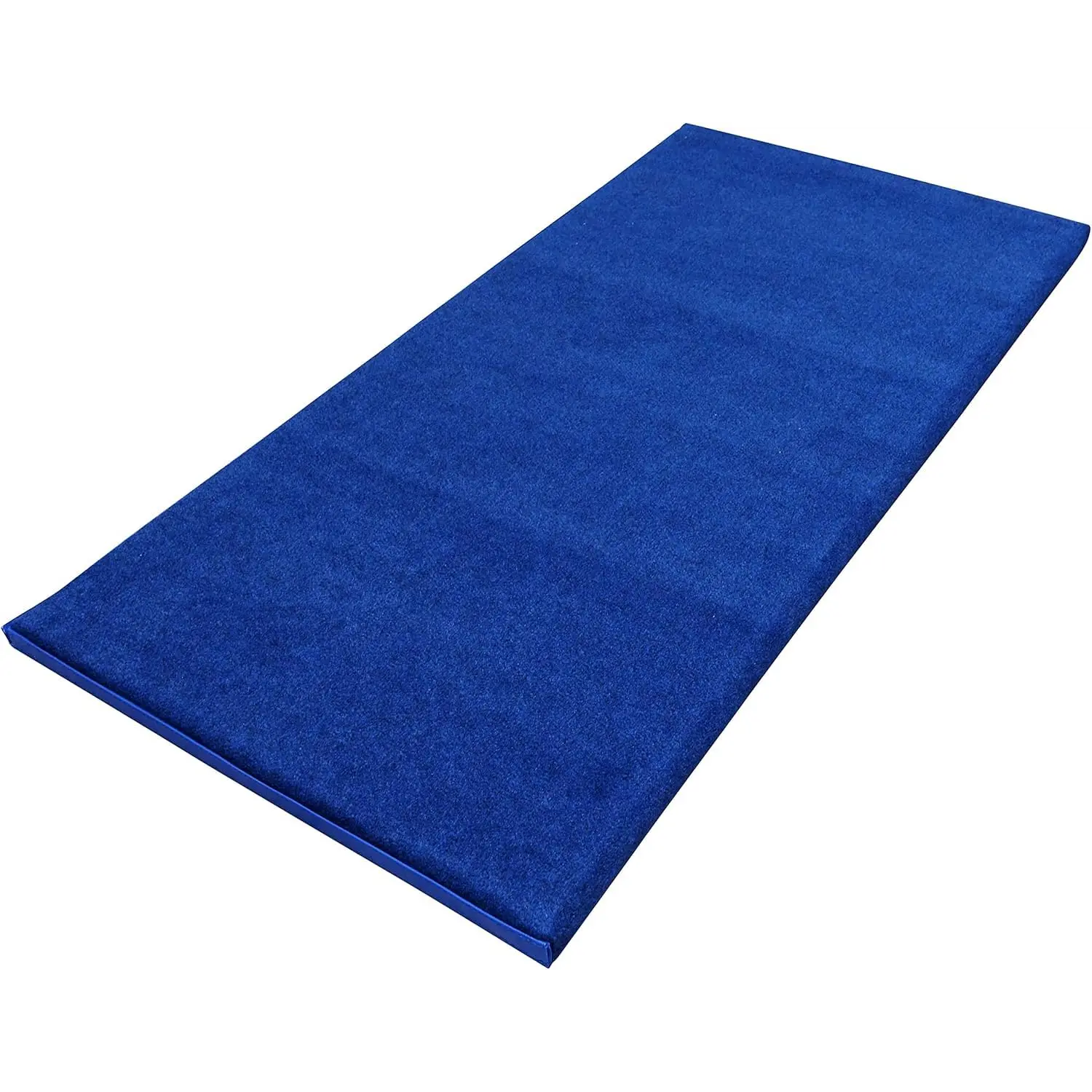 Tumbl Trak Fitness Mat Plus, 2FT x 5FT x 1-3/8IN, Blue Carpet (BAM-25CARPET)