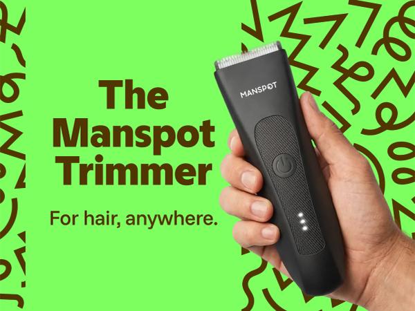 Manspot 4 in 1 Electric Bodyand Hair Shaver - Groin Hair Trimmer, Ball Trimmer for Men with Replaceable Ceramic Blade Heads, USB Recharge, 90 Minutes Shaving,Waterproof, Safe & Gentle Trimming, Quick Gifts