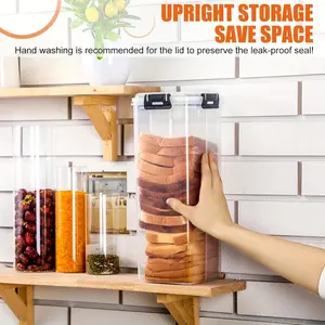 Bread Preservation Box for Home Use, Multi-Functional Toast Storage Container, Sealed Storage for Beans & Rice, Airtight Food Saver