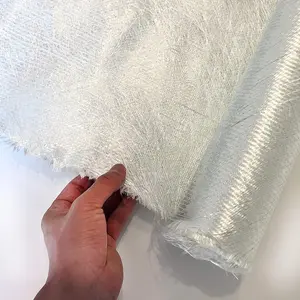 Fiberglass 1708 Biaxial Mat Cloth 50" x 360" |  | 50 Inch Wide 10 Yard Long | CSM GRP | Molding Roofing Boat Marine Repair |  & Epoxy Compatible | Roll Package