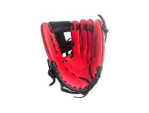 Akadema Pro Soft Series 11.5” Inch Red Black I Web Infielders Glove