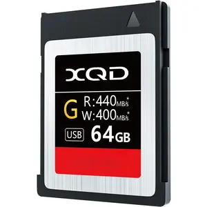 XQD 64GB Memory Card, 5X Tough MLC XQD Flash Memory Card High Speed G Series| Max Read 440MB/s, Max Write 400MB/s