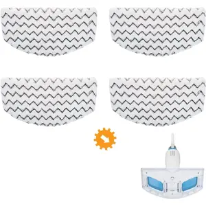 4 Pack Microfibre Scrubby Pads for Powerfresh 1940 Mop Pads