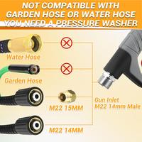 No Water/Garden Hose, You Need A Pressure Washer!