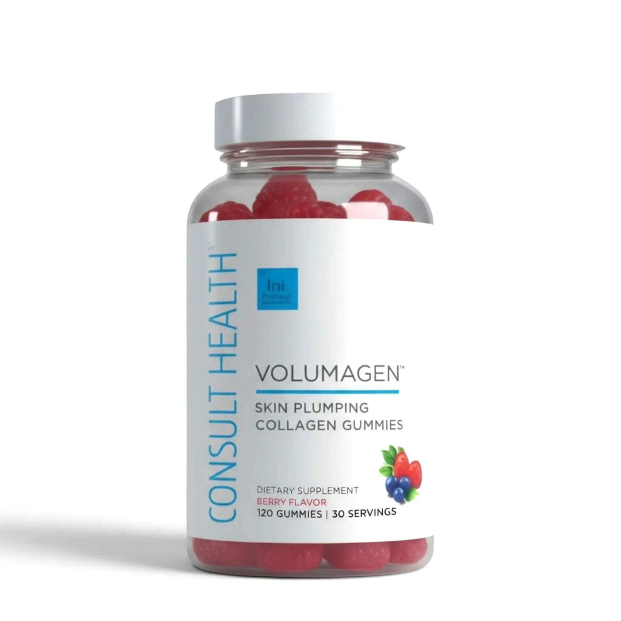 Volumagen Skin Plumping Collagen Gummies – Clinically Studied Bioactive Collagen for Wrinkle Reduction, Elasticity & Hydration, 120 Ct