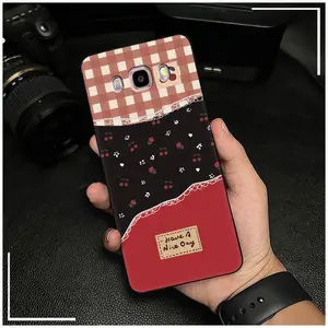 Anti-knock Cartoon Phone Case For Samsung Galaxy J710/J7 2016/J7108 Durable Full wrap Cute Fashion Design Protective Soft case Shockproof Dirt-resistant TPU Graffiti oil painting