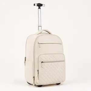 Large-capacity travel wheeled backpack with extendable handle and wheels; suitable for women and men; an ideal suitcase for travel and business trips, and a great graduation gift for yourself and colleagues.