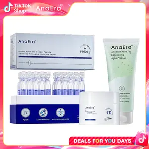 AnaEra Pro-Grade Age Reset Set | Choose Your Hero Serum: 5% HA Ampoule OR PDRN+Copper Peptide | GHK-Cu Serum | Firming, Sculpting, and Collagen-boosting | Prevent Skin Aging | BFS Sterile Technology |  Deep Hydration, Smoother Skin, Summervibes