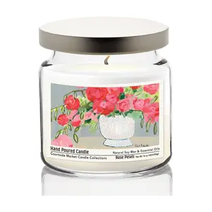Courtside Market Your Mind Is A Garden Candle Glass Jar 16 oz