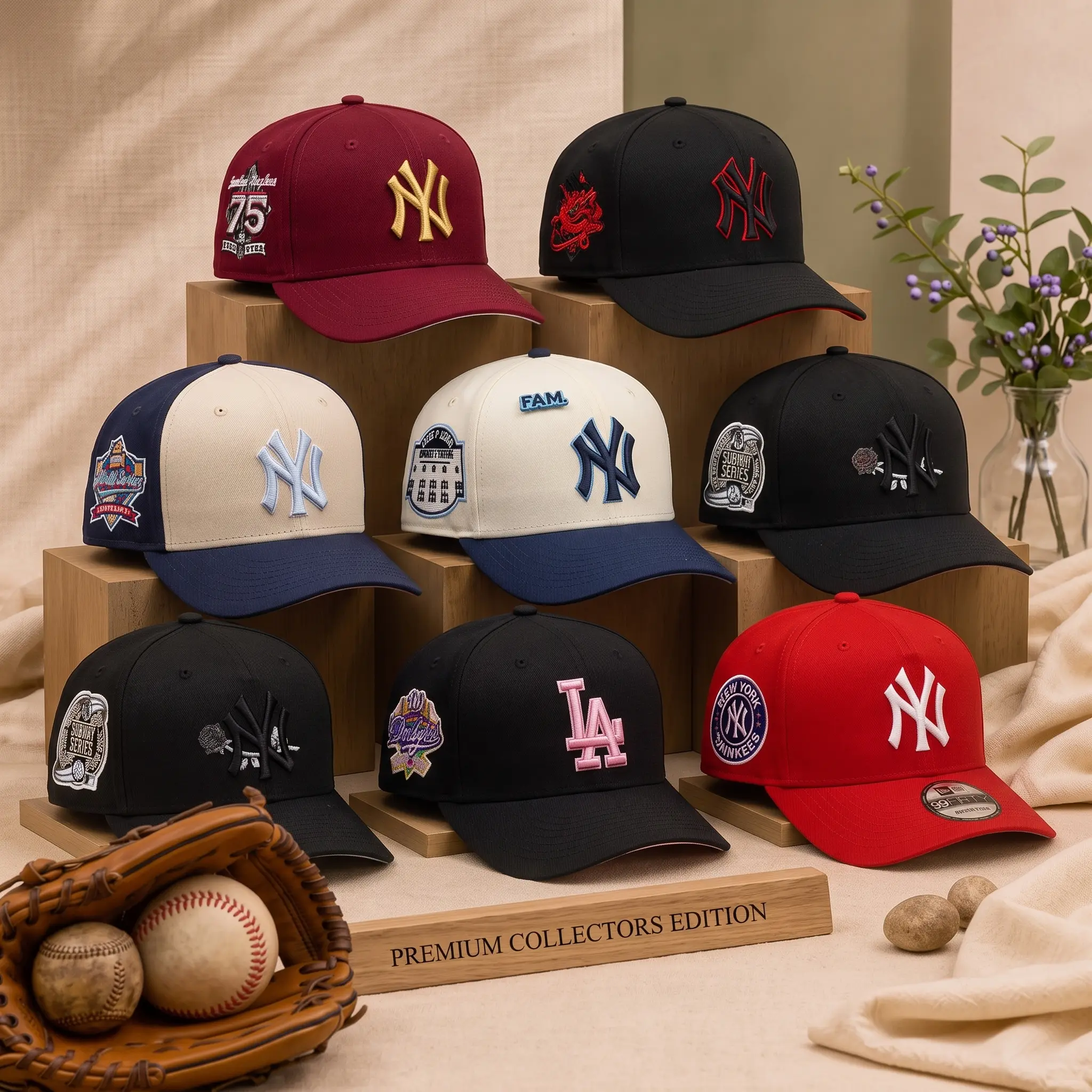 New Era MLB NY Yankees LA Dodgers Baseball Cap– 9FORTY Fitted Snapback Hat for Men Women, Adjustable Streetwear Sombrero, Curved Brim Trucker Design, Retro Vintage Sports Fashion, Trending US 2026