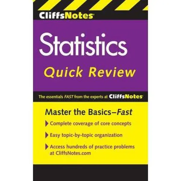 USED-Cliffsnotes Statistics Quick Review, 2nd Edition by Adams, Scott (Paperback)