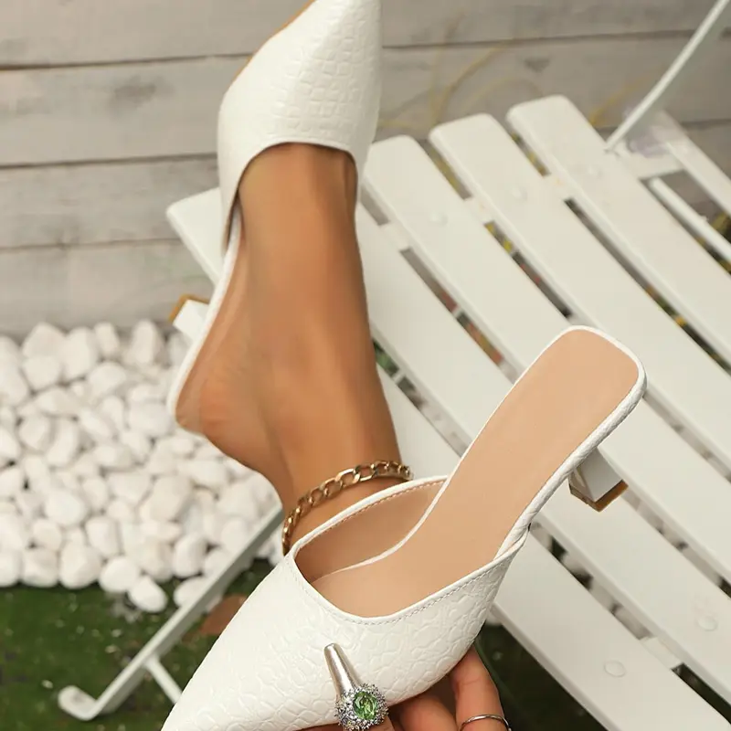Women's Fashionable Snakeskin Print Stiletto Heels, Elegant Pointed Toe High Heels for Party, Daily Clothing Decor for Women & Girls, Classy Sandals, Elegant Minimalist Sandals, Pointy Toe Footwear