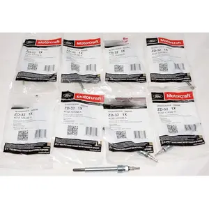OEM Ford / Motorcraft Set of 8PC ZD-13 4C3Z-12A342-AA Diesel Glow Plugs 04 - 10 Ford 6.0L