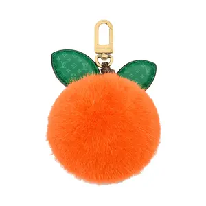 Louis Vuitton Clementine 25SKI Ski Collection Orange Monogram Citrus-Shaped Pouch for Men and Women