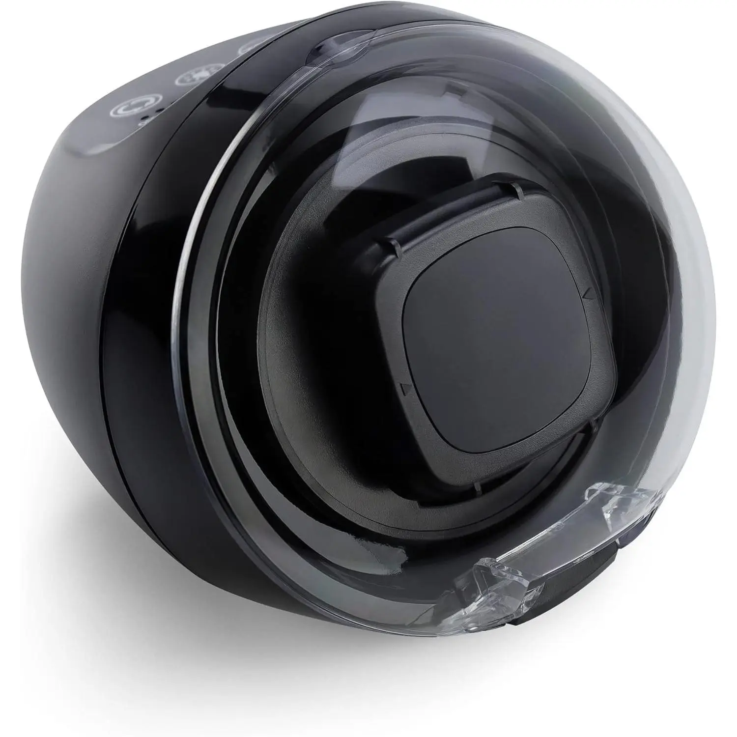 Watch Winder for Automatic Watches - Direct Drive ,  Button Settings, 12 Settings, Display Light, Adjustable Pillow, Compact Design - Single Watch Winder for Rolexes