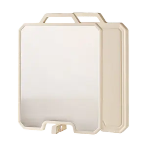 KAWASIMAYA Stainless Steel Cutting Board - Double-Sided, Antibacterial, Mold-Proof, Large 39.6x30.4cm Kitchen Chopping Block