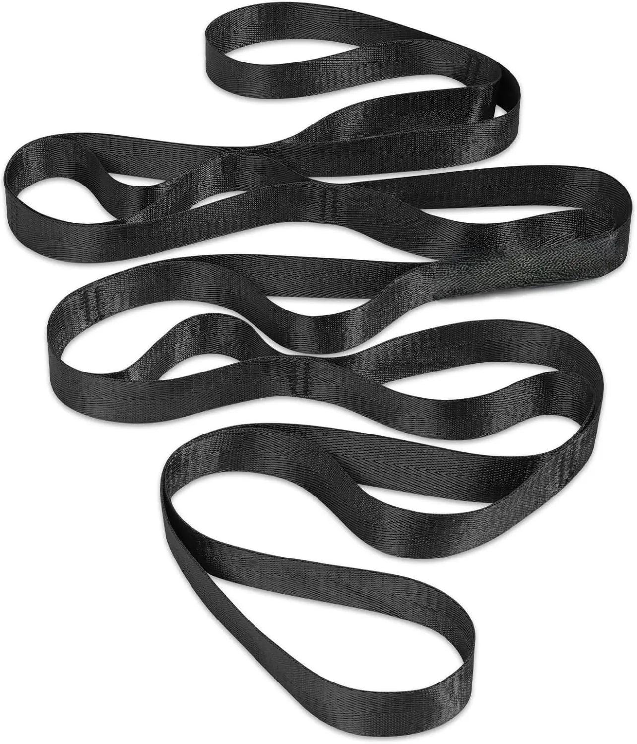Stretching Strap Yoga Strap Physical Therapy for Home Workout, Exercise, Pilates and Gymnastics, Non-Elastic Stretch Bands with Aesthetic Packaging for Women & Men