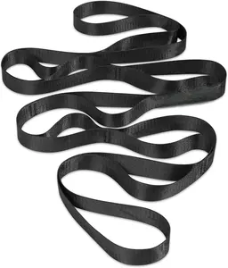 Stretching Strap Yoga Strap Physical Therapy for Home Workout, Exercise, Pilates and Gymnastics, Non-Elastic Stretch Bands with Aesthetic Packaging for Women & Men