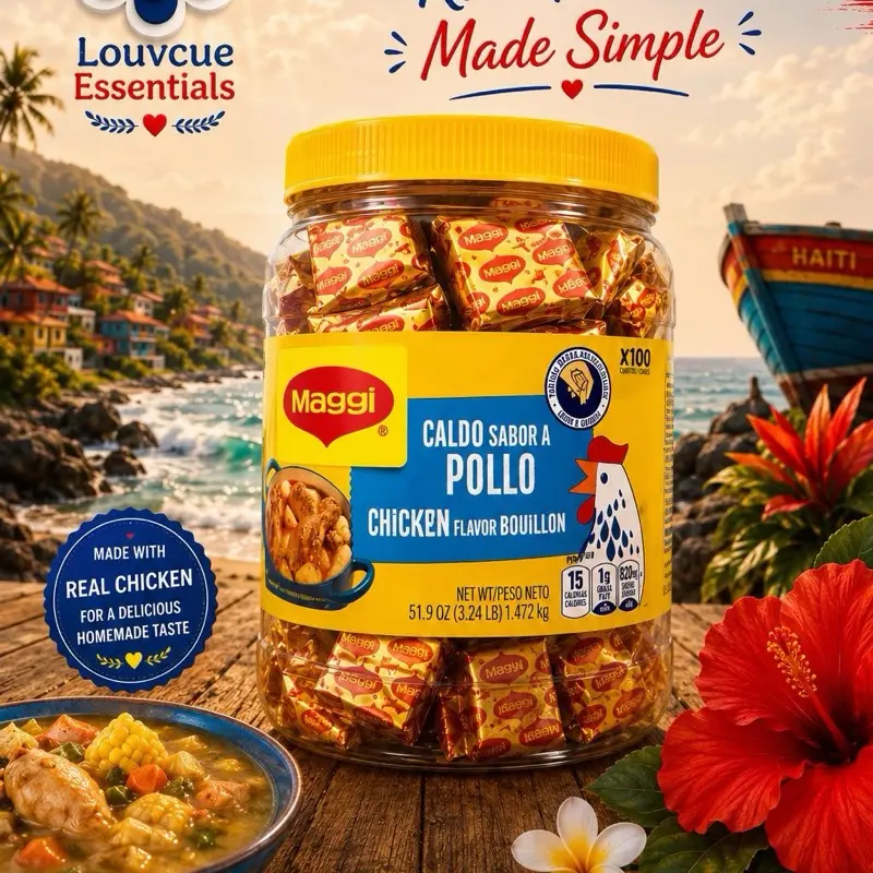 Maggi Chicken Flavor Bouillon Cubes, 128-Count Seasoning Cubes, Caldo Sabor a Pollo, 3.24 lb (1.472 kg)