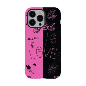 Lil Peep Dark Punk Phone Case Trendy Tough Phone Case Compatible for iPhone 17Promax 16 15 14 13 12 11 and for Samsung Galaxy S21-S25 Perfect Gift for Fans Her