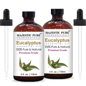 Eucalyptus Essential Oil | 100% Pure and Natural |4 fl oz - Pack of 2