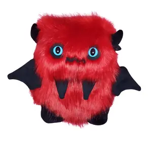 Atomic Laundry Apparel Spooky the Red Floof Monster Friend BACKPACK/Messenger Bag