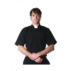 Priest - Short Sleeve Shirt - Costume - Men - 2 Sizes