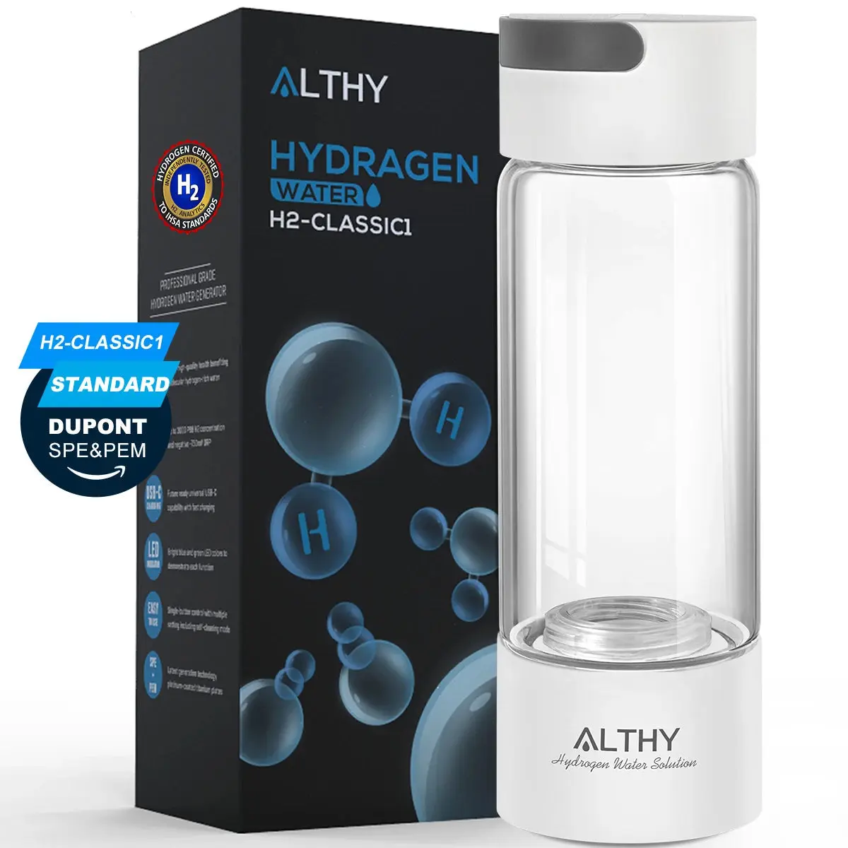 Titanium Hydrogen Water Generator