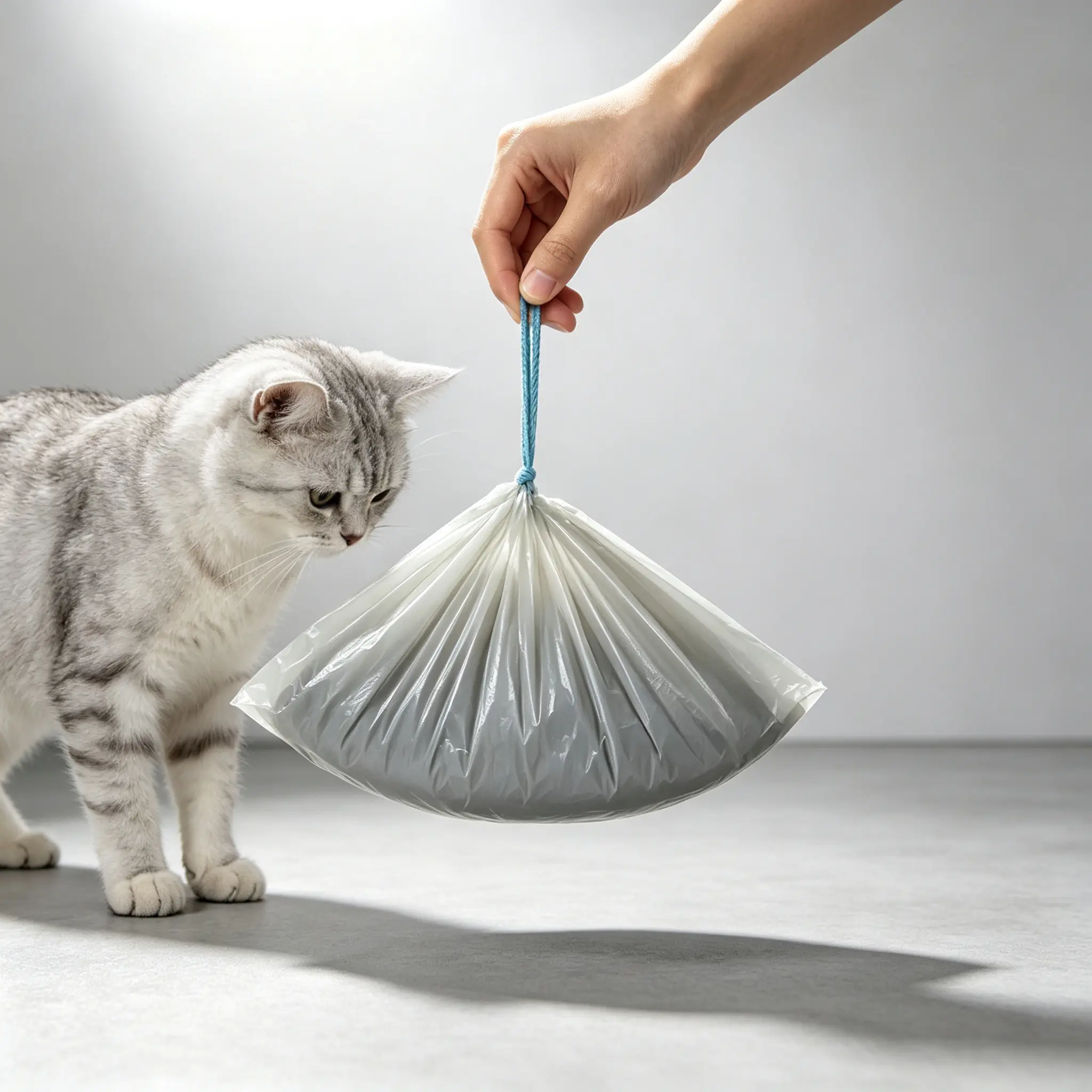 Heavy Duty Extra-Thick Leak-Proof Odor-Resistant Pet Poop Bags in Rolls, Fits <25" Litter Trays & Boxes for a Fresh Home