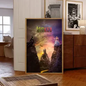 Wicked: For Good Poster, Movie Fan Gift, Wall Art, Home Decor Print, Dorm Room Decor, Easy Care, Machine Wash Safe, Looks Good