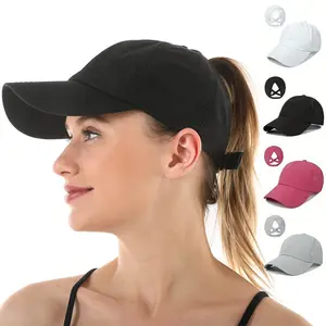 Trendy Women's Plain Color Baseball Cap - Quick Drying Casual Hat for Outdoor Sports, Perfect Fashion Accessory for Daily Wear and Adventures