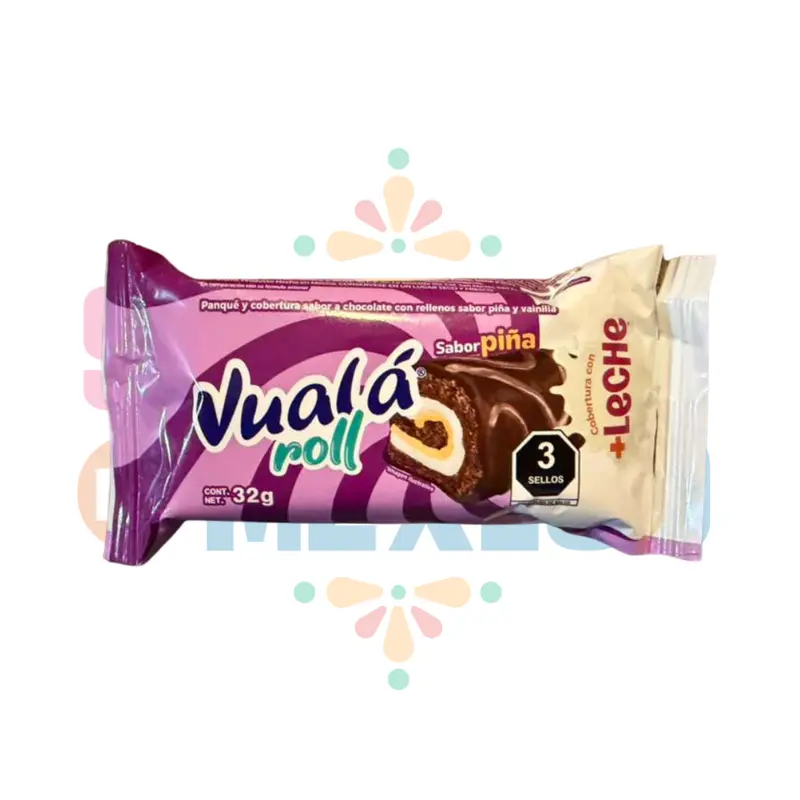 Vuala Roll Pineapple Flavor – 8 Pack Box (32g Each)