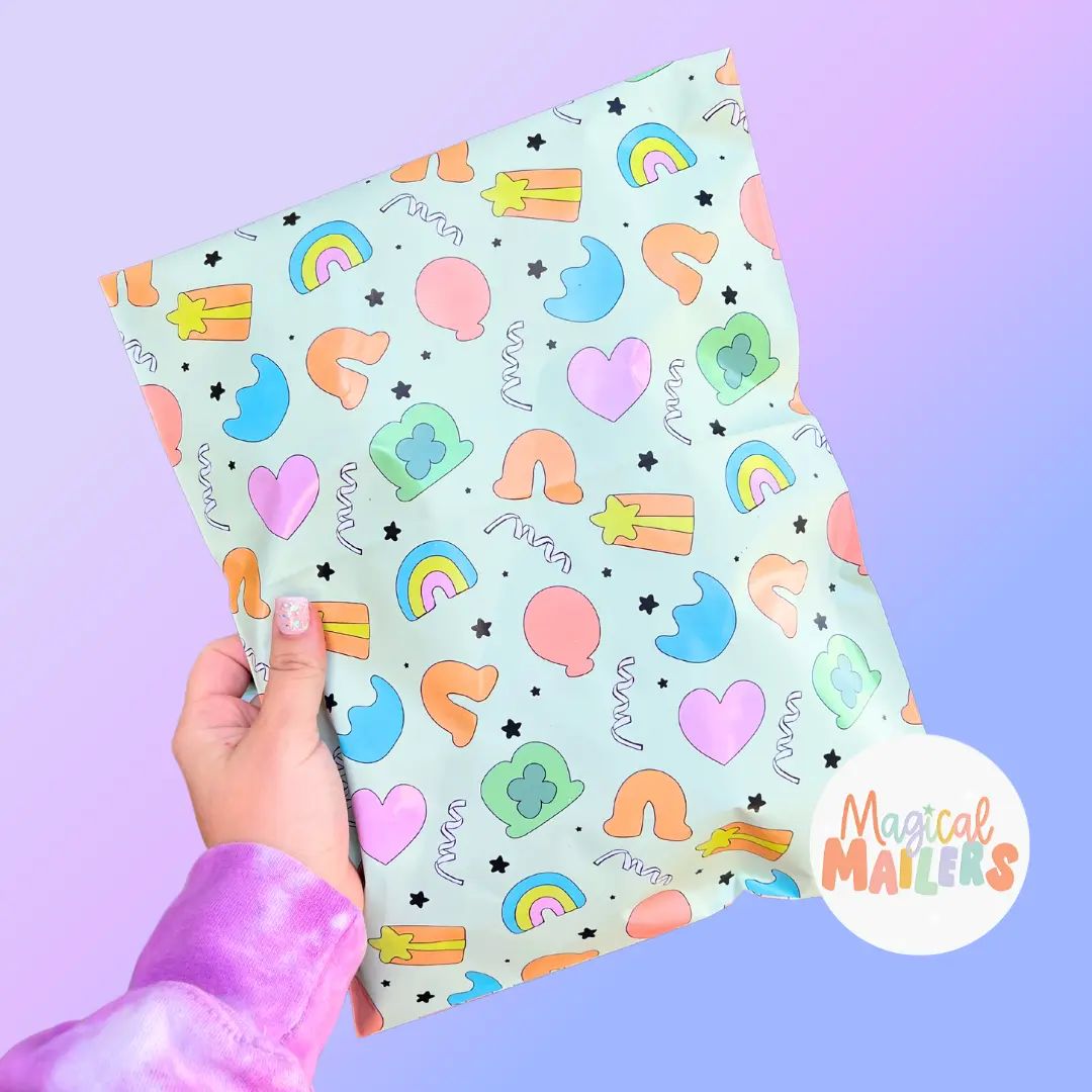 Happy Go Lucky Poly Mailer