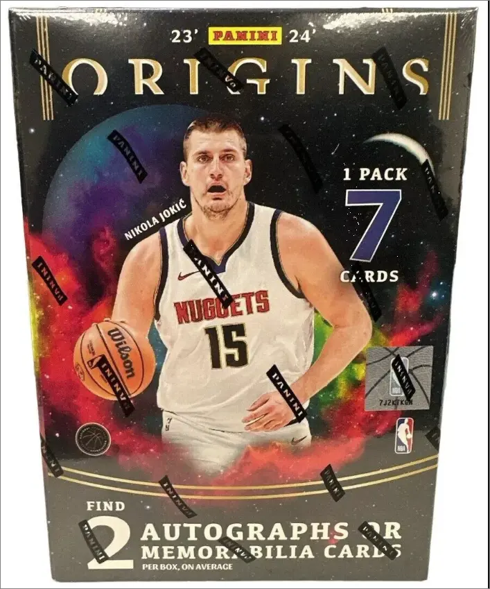 PANINI 2023-24 Origins NBA Basketball Collectible Cards Hobby Box - 1 Pack per Box, 7 Cards per Pack, Sports Card Packs, Trading Card Packs