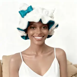 Haircare With Satin Lining Heatless Haircare Scottish Bonnet Smooth Durable Frizz Curl Sponge