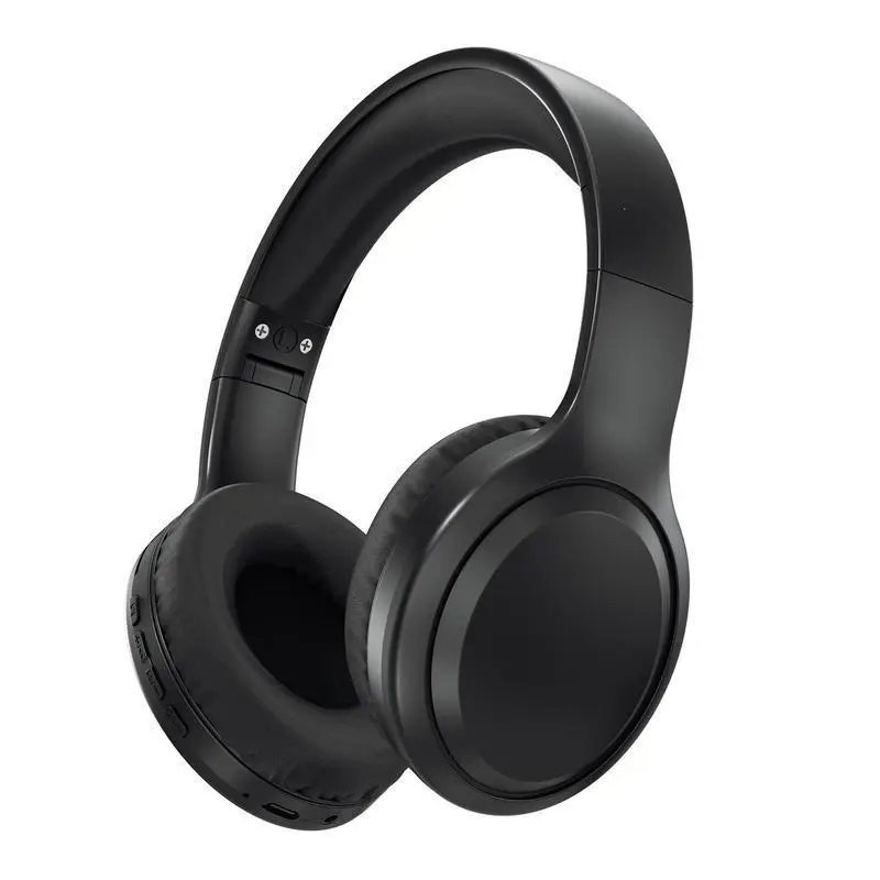 MOKATA DR-03 Foldable Over-Ear Wireless Headset - Bluetooth Headphones with Active Noise Cancellation, Adjustable Hands-Free Mic, 12H Battery, IPX5 Rated Water Resistance, Cushioned Padding, Travel Ready Audio Device for PC & Laptop
