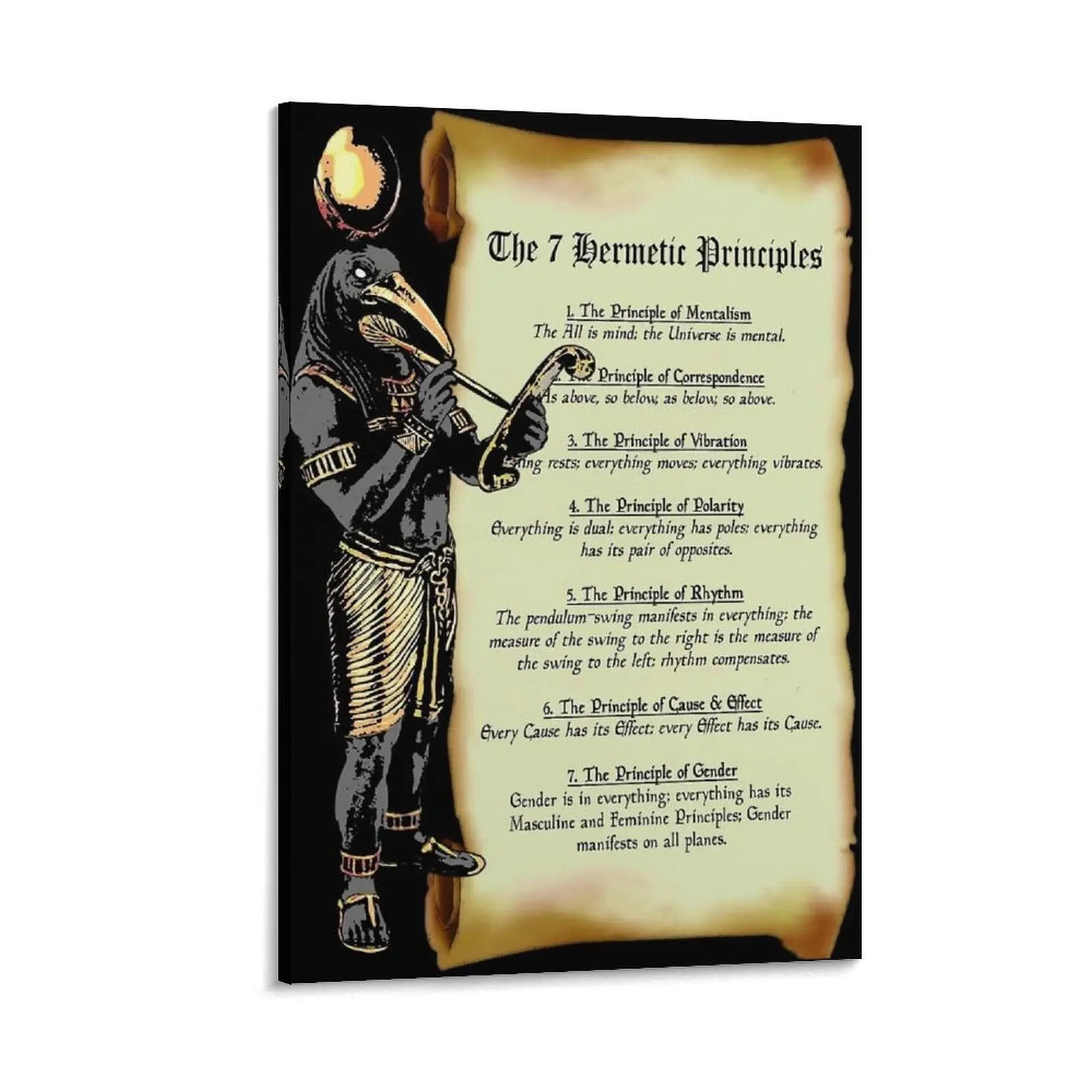Thoth And The 7 Hermetic Principles - Egyptian And Greek Philosophy