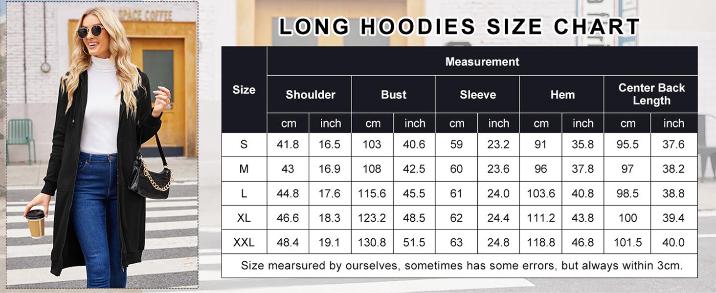ZEAGOO  Women Casual Zip up Fleece Hoodies Tunic Sweatshirt Long Hoodie Jacket Cotton Long Sleeve fitted striped knitwear