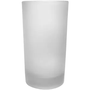 Frosted Glass Candle Cylinder