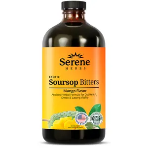 Serene Herbs: Soursop Bitters, Mango Flavor Healthcare Dietary vitamins women Supplement Fitness Natural Serene Herbs: Soursop Bitters, Mango Flavor Healthcare Dietary vitamins women Supplement Fitness Natural