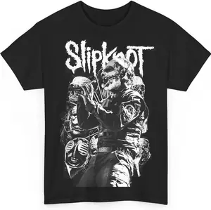Slipknot Band Printed Full T-Shirt For Men And Women