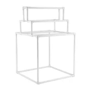 VEVOR Towel Rack, 8 Bars Outdoor PVC Towel Holder, Freestanding Pool Towel Hanger Stand Next to Hot Tub, Outdoor Indoor Quilt Drying Rack Organizer, Ideal for Poolside, Bathroom, Spa, White