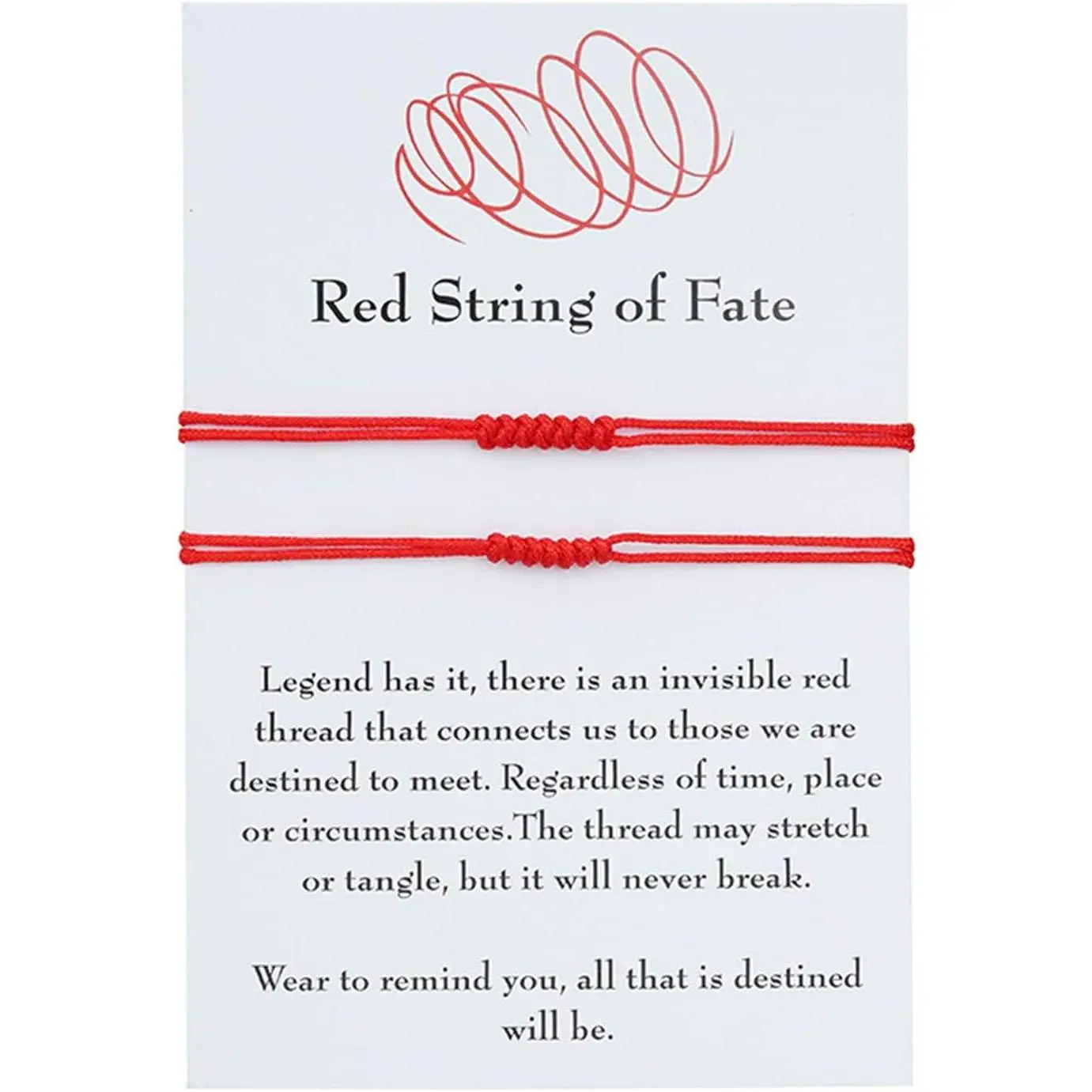 7 Knot Red String of Fate Bracelets Handmade Red Rope Long Distance Matching Bracelet Good Luck Protection Couples Bracelets for Women Friendship Jewelry