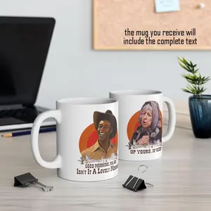 Blazing Saddles Bart Morning Ma'am Mug 11Oz 15Oz, Retro Movie Mugs