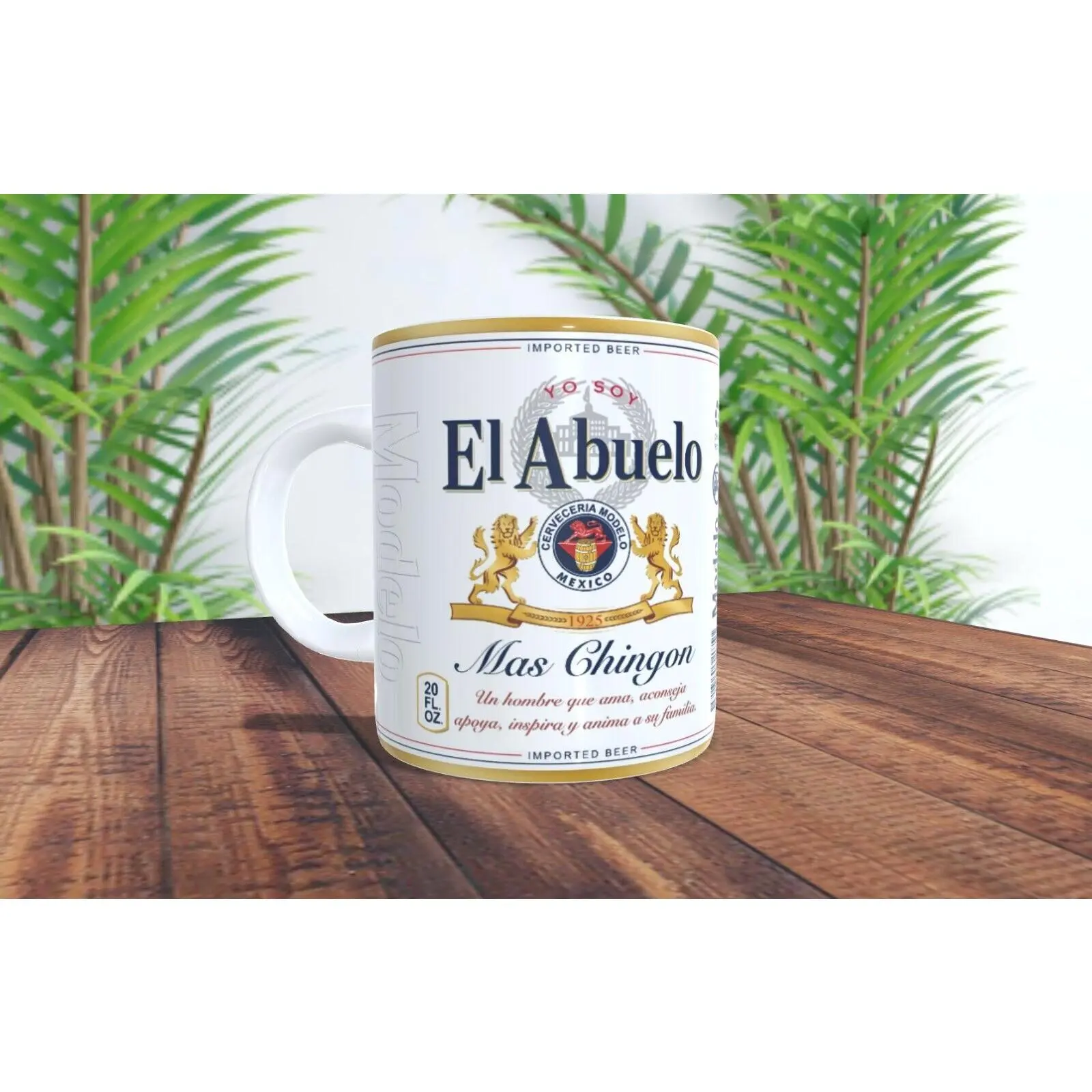 15oz Coffee Mug El Abuelo mas Chingon - TikTok Shop