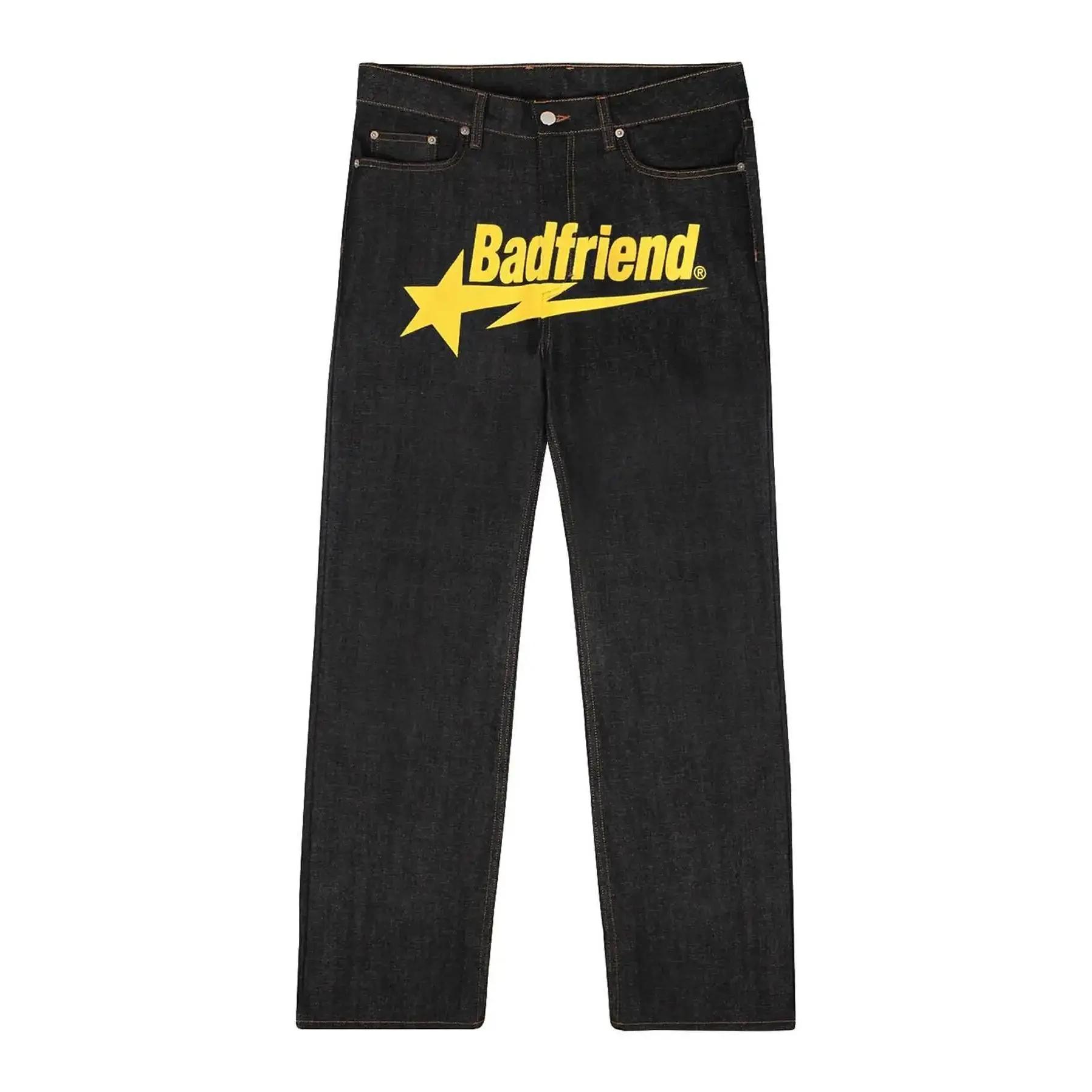 (Yellow Picture) Black trousers