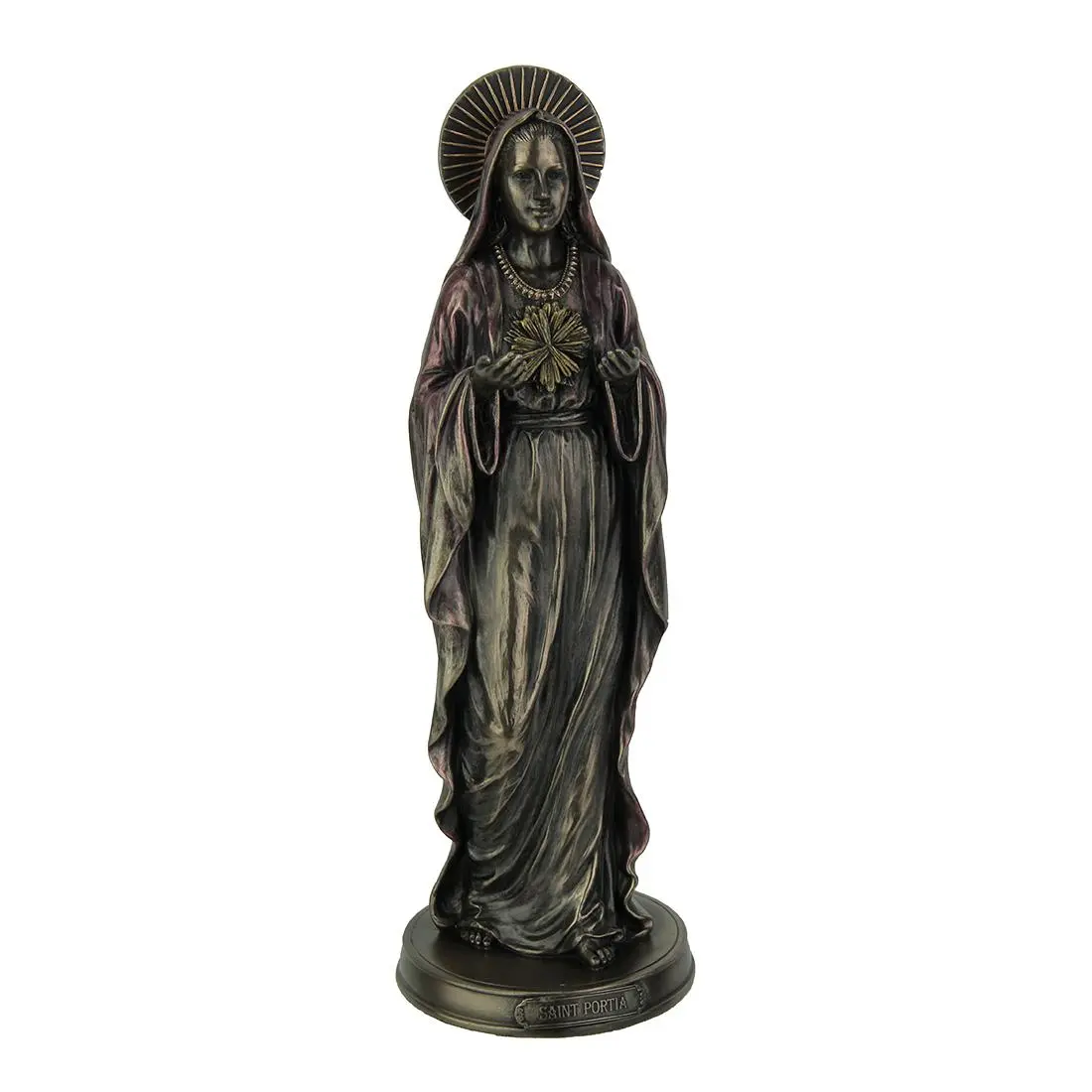 Lady Portia Aquarian Divine Justice Bronze Finish Statue