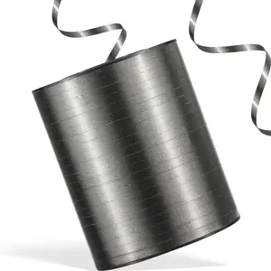 600 Yards Black Curling Ribbon 1/5'' Black Balloon String with Spool, Thin Balloon Ribbon for  Wrapping Crafts Birthday Christmas  Shower Halloween Florist