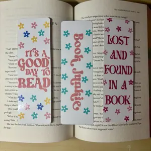 Spicy Romance Bookmark - Double-Sided Laminated Design with "Pretty Girls Read Dirty Books" & "Gorgeous Girls Read Smut" - Perfect Bookish Gifts for Romantic Readers 2” x 6.6” Premium Cardstock Glossy Lamination