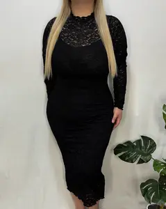 Amber Midi Dress (Black)